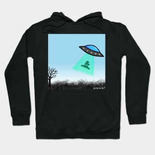 UFO mushroom abduction Hoodie